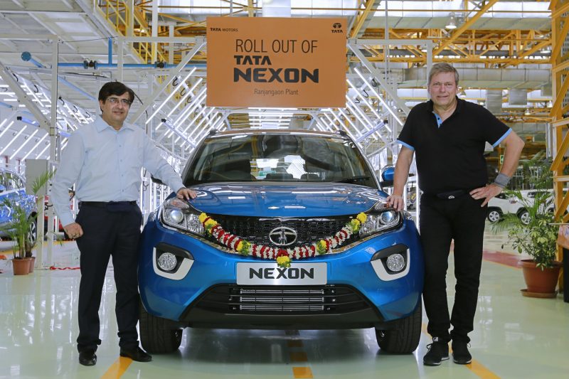 Tata Nexon India Production Flag Off