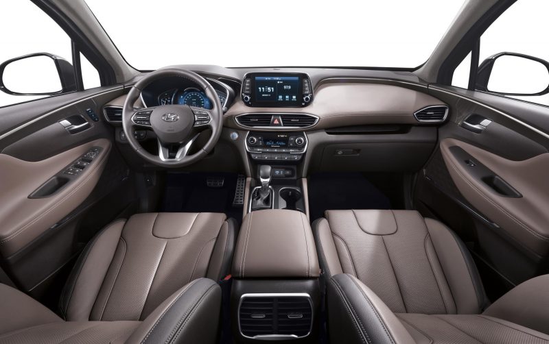 2019 Hyundai Santa Fe interior
