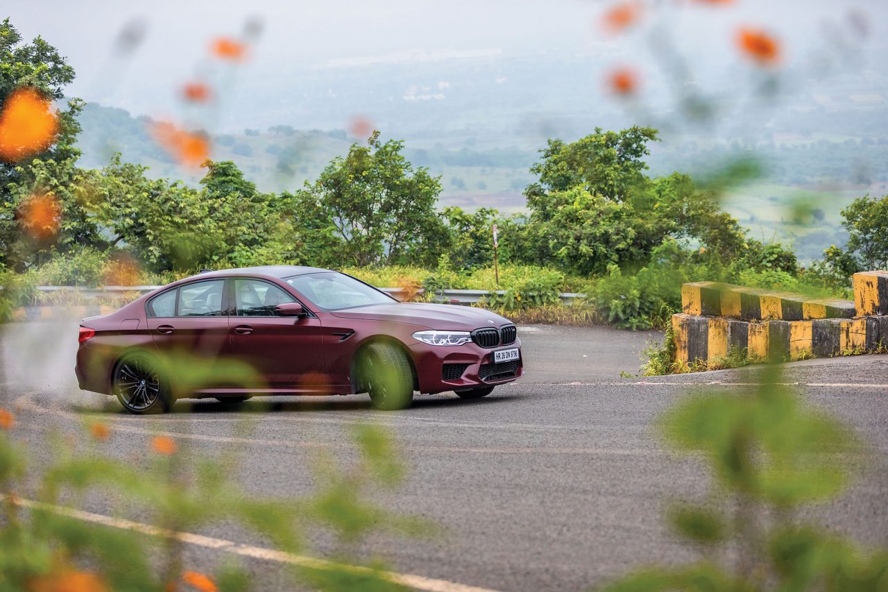 BMW M5 Review India Sideways Drift Powerslide