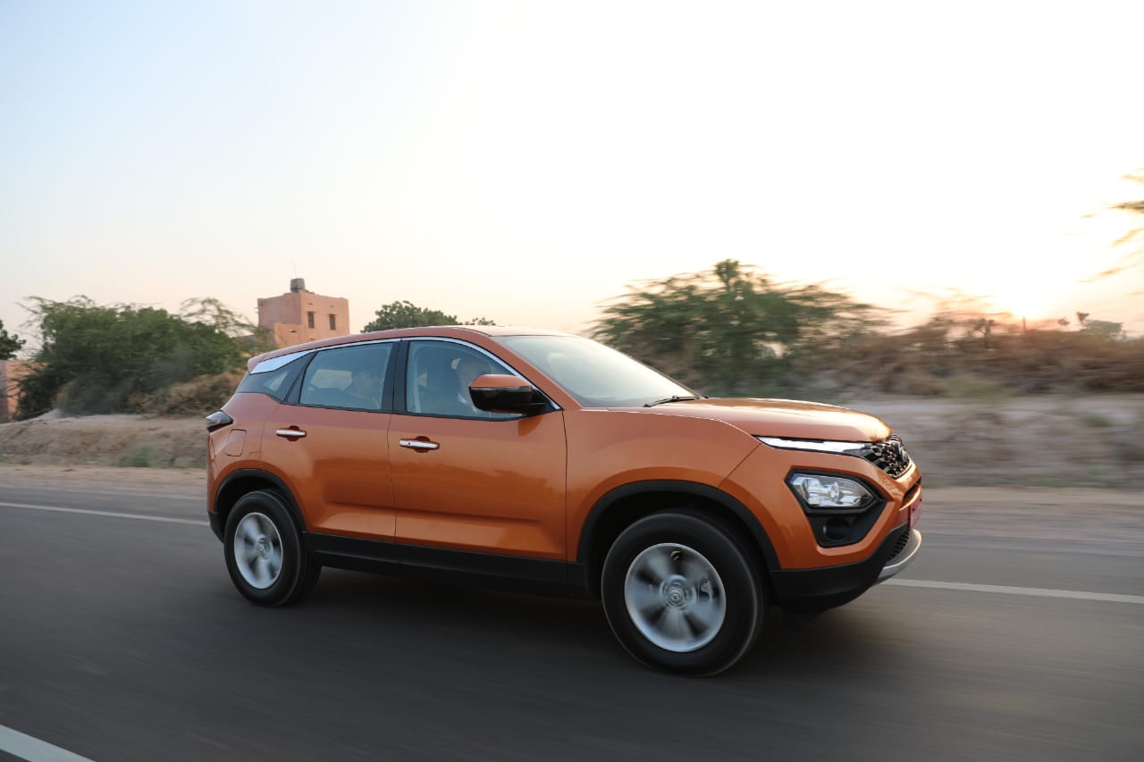 Tata Harrier India Review Side
