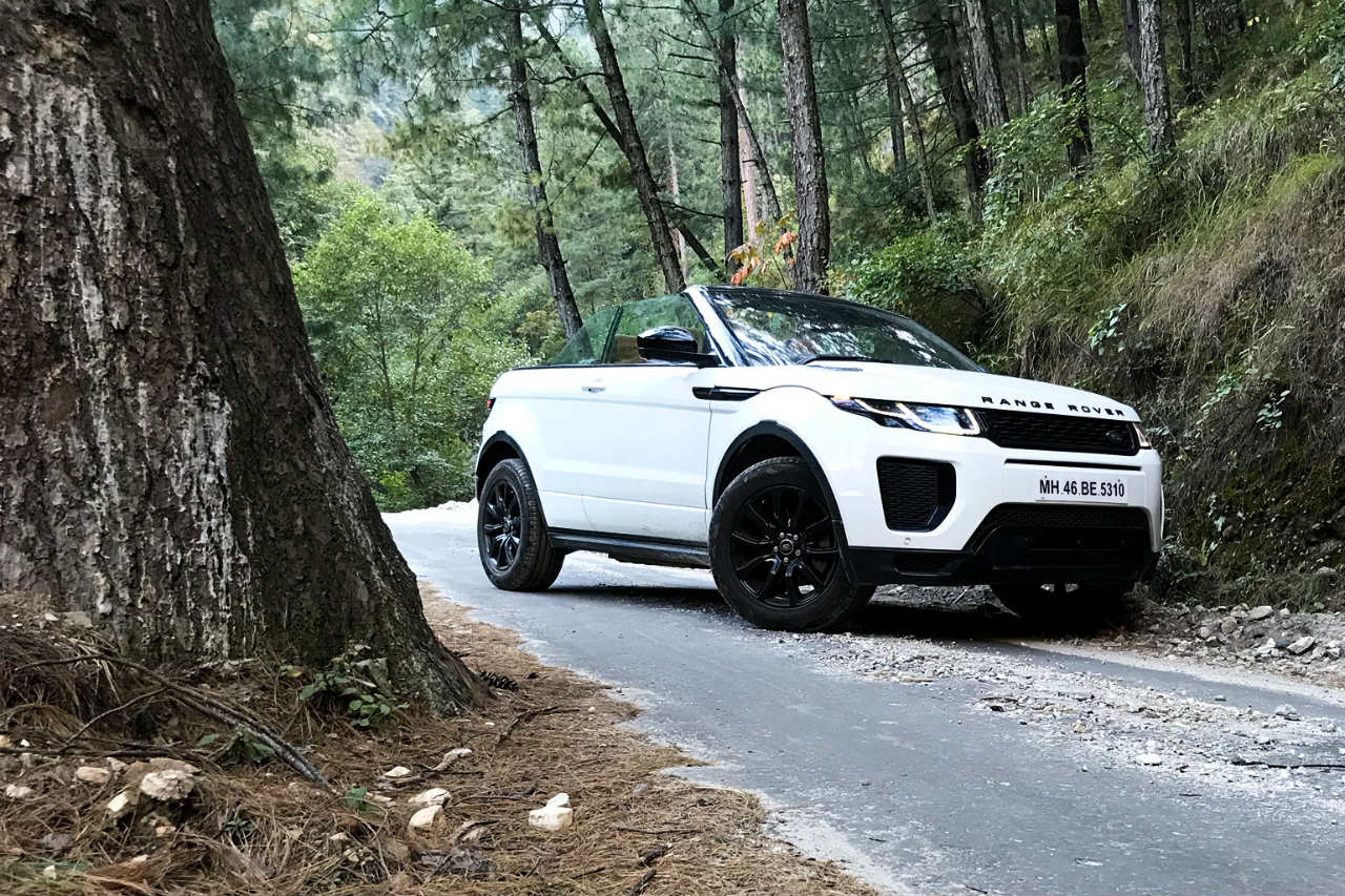 Range Rover Evoque Convertible Travel Himalayas