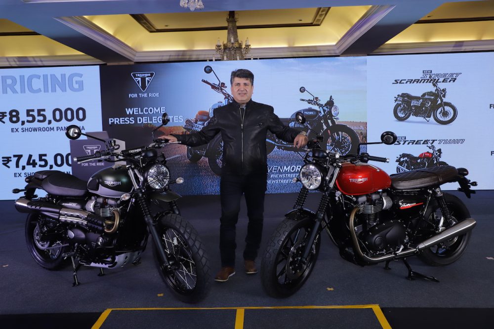 Triumph Street Twin Street Scrambler launched