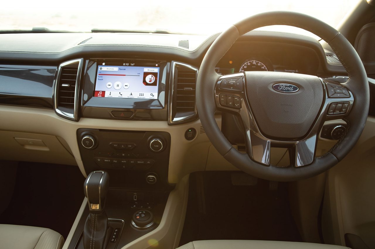 2019 Ford Endeavour/Everest Interior