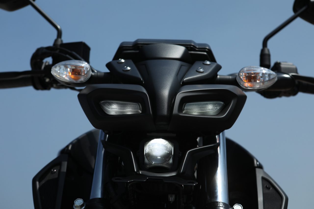 Yamaha MT-15 Review Headlamp