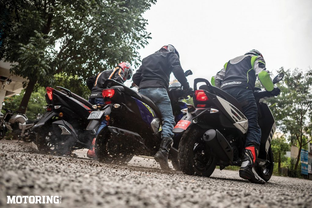 Yamaha Ray ZR vs Aprilia Storm 125 - Spec Comparsion