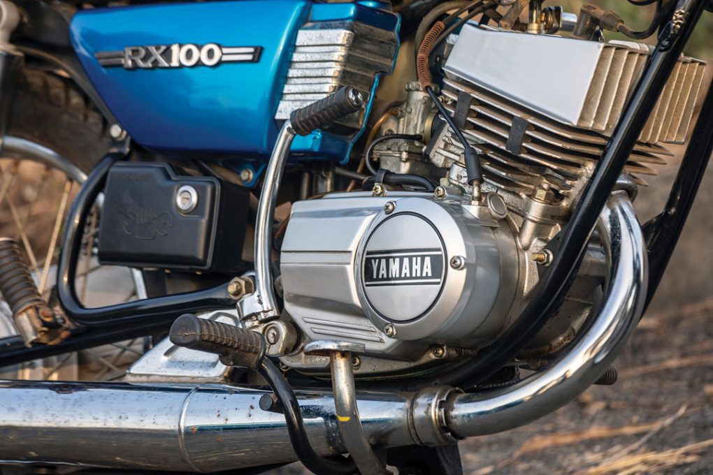 Yamaha rx100 clearance engine