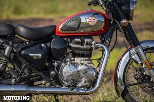 Royal enfield store classic 350 wet