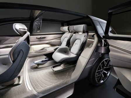 Audi urbansphere concept interiors