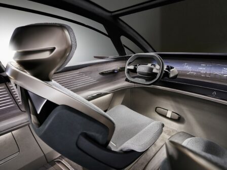 Audi urbansphere concept interiors