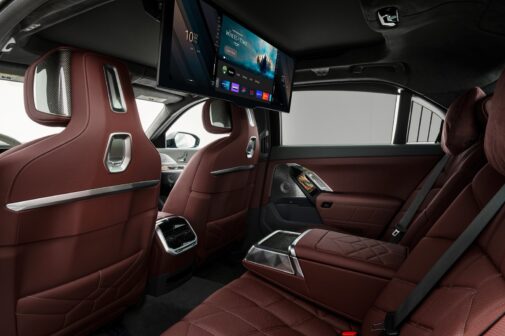 BMW i7 interiors