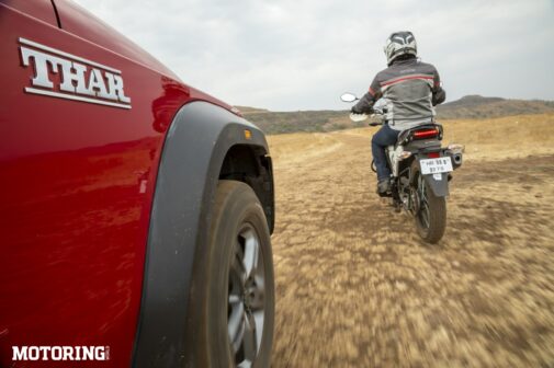 Mahindra Thar VS Hero Xpulse 200 4V