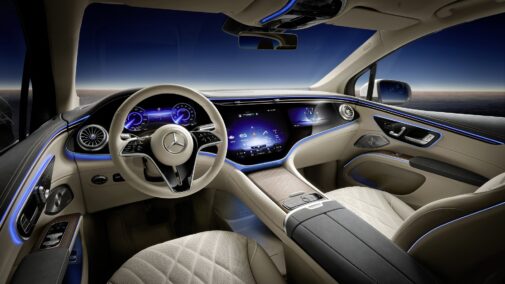 Mercedes-Benz-EQS-SUV interiors