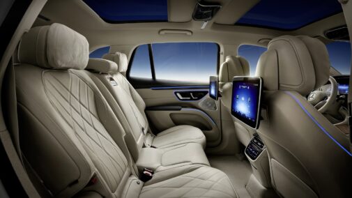 Mercedes-Benz-EQS-SUV interiors