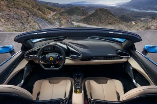 Ferrari 296 GTS interiors