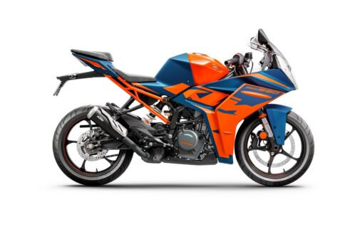 2022 KTM RC 390 launched - Factory Racing Blue - static side