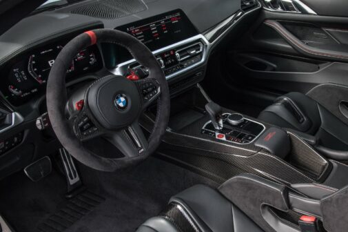 BMW M4 CSL dash
