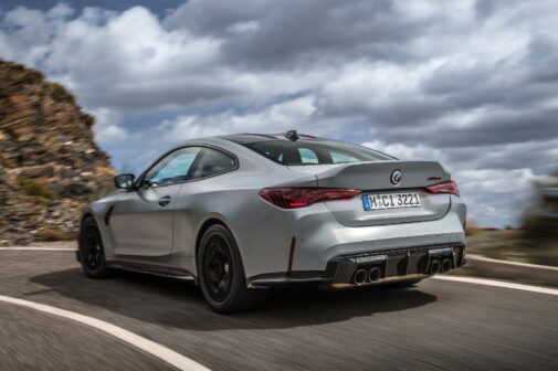 BMW M4 CSL rear