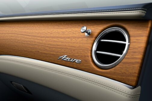 Bentley Azure range dash monogram