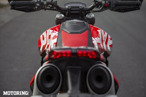 Ducati Hypermotard 950 RVE Review - details - instrument cluster