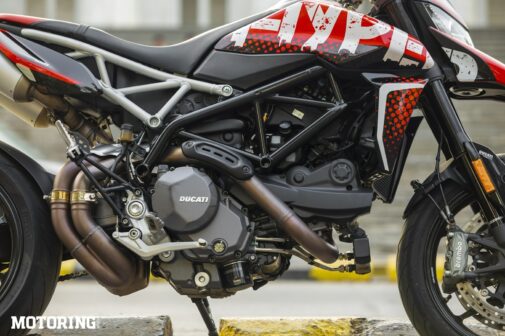 Ducati Hypermotard 950 RVE Review - details - side