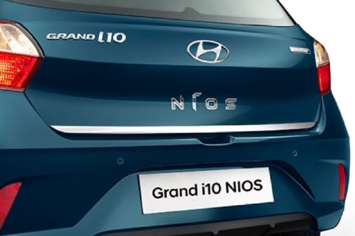 Hyundai Nios i10 corporate edition rear