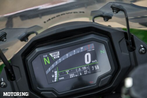 Kawasaki Ninja 1000 SX - details - instrument cluster