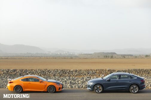 Lexus RC F VS Audi e-tron Sportback - head to head