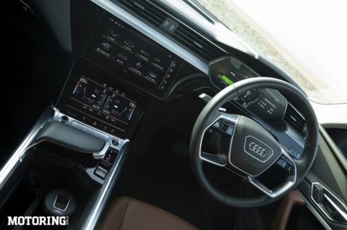 Lexus RC F VS Audi e-tron Sportback - interiors