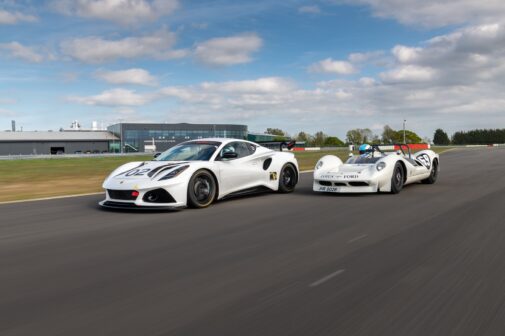 Lotus Emira GT4 and Type 30