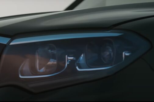 Mahindra Scorpio headlamp teaser