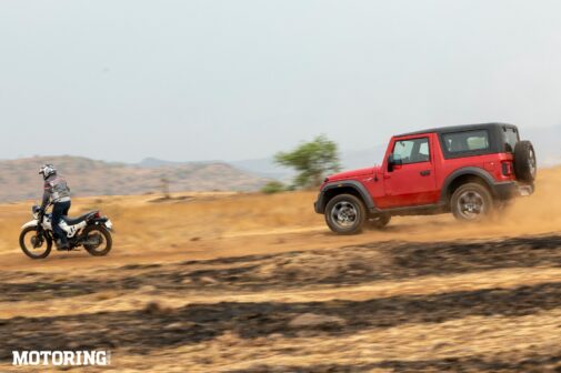 Mahindra Thar VS Hero Xpulse 200 4V