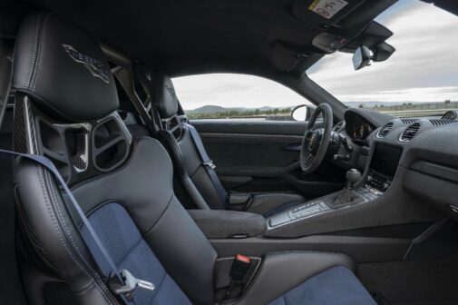 Porsche 718 Cayman GT4 RS interior