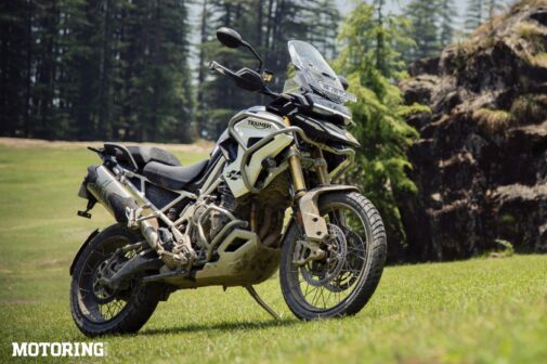 Triumph Tiger 1200 Rally Pro Review - front