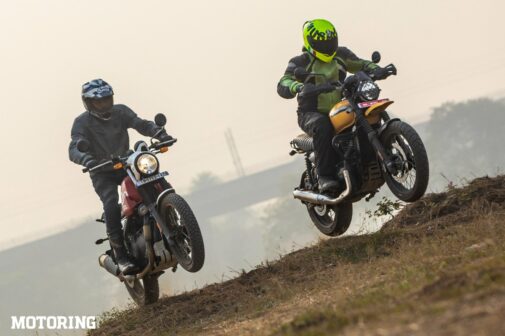 Yezdi Scarmbler Vs Royal Enfield Scram 411 