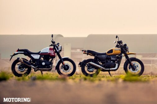 Yezdi Scarmbler Vs Royal Enfield Scram 411 