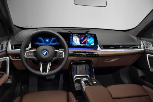BMW iX1 launch interior