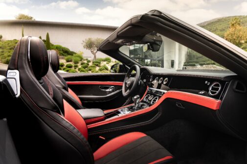 Continental GT and GTC S interior