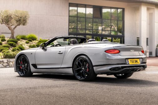 Continental GT and GTC S rear