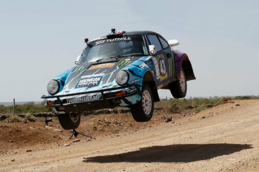 Ken Block tuthill porsche 911 airtime