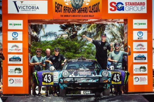 Ken Block tuthill porsche 911 podium