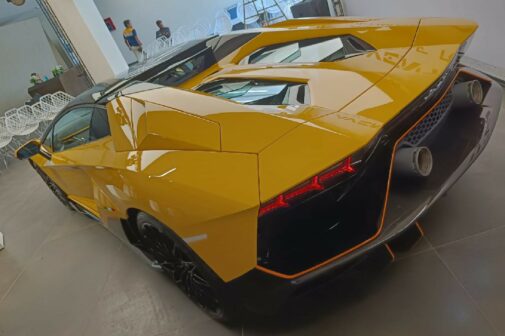 Lamborghini Ultimae Roadster rear