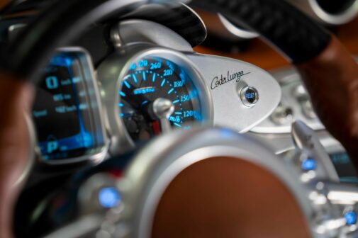 Pagani huayra codalunga instrument panel