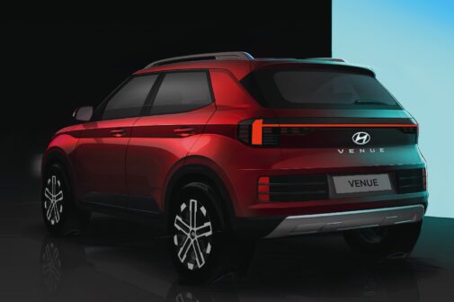 new hyundai venue rear-design-sketch