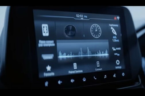 toyota hyryder infotainment