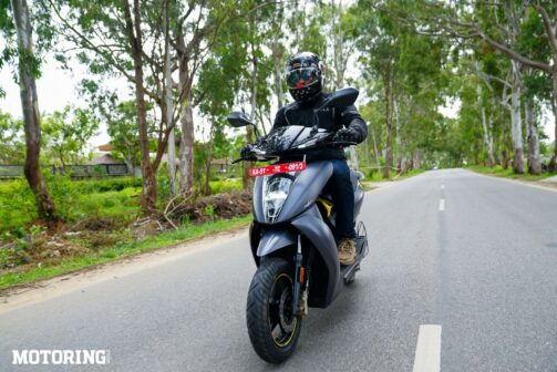 Ather 450X First Ride Review - front