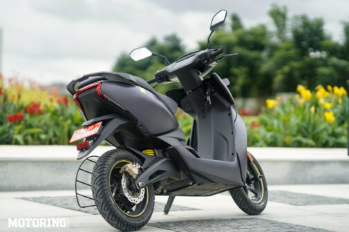 2022 Ather 450X First Ride Review - rear