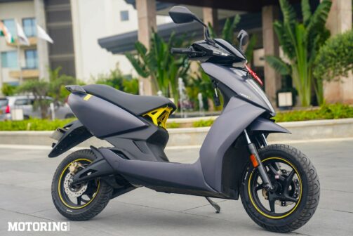 2022 Ather 450X First Ride Review - side