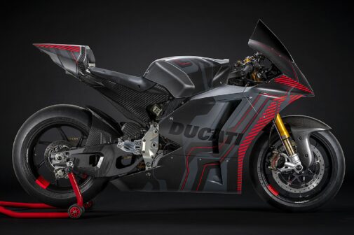 Ducati motoE V21L side