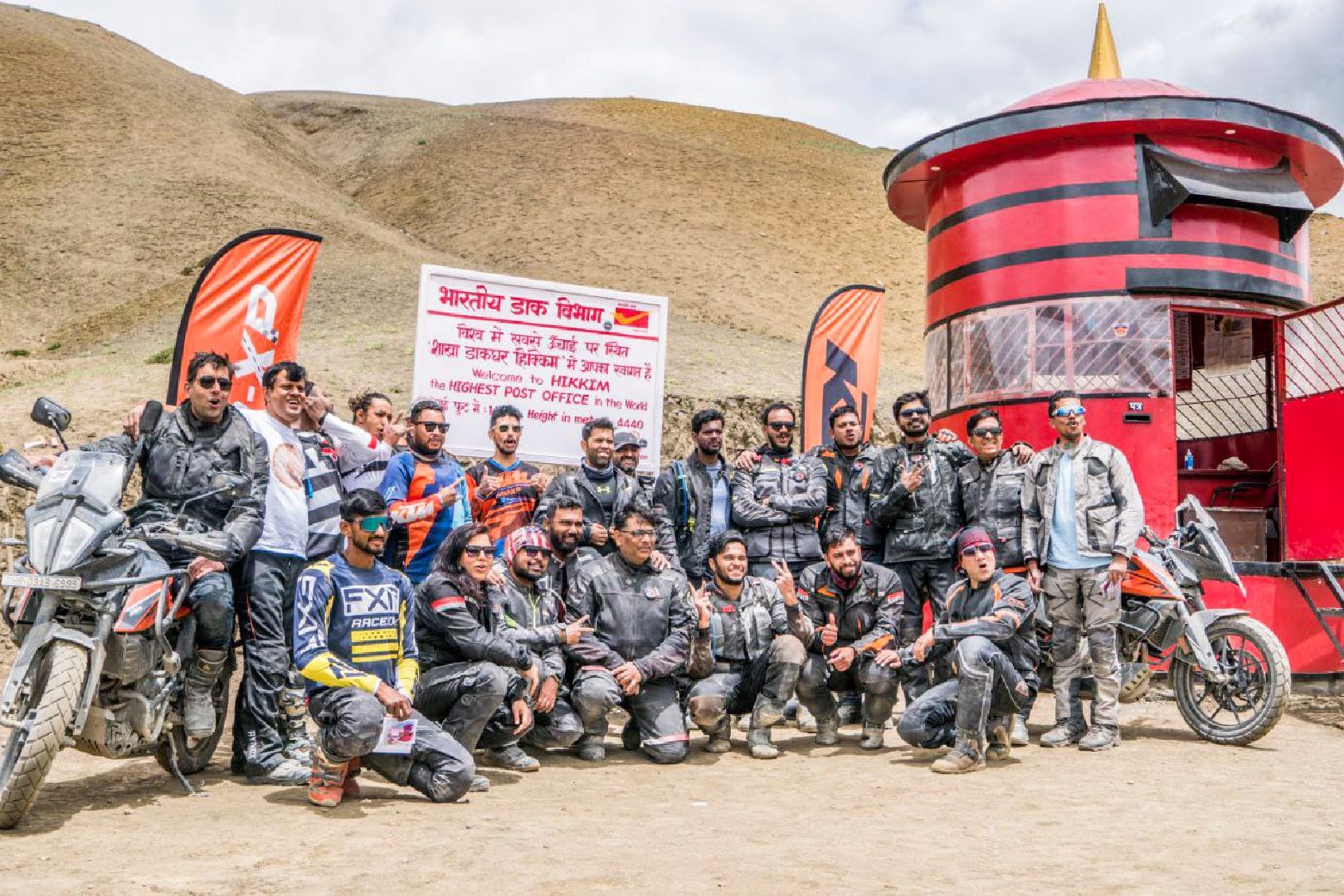 Ktm Pro Xp Riders Complete Spiti Adventure Tour Motoring World