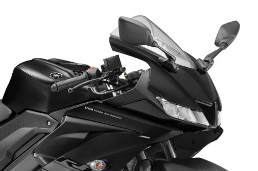 R15S black front fascia